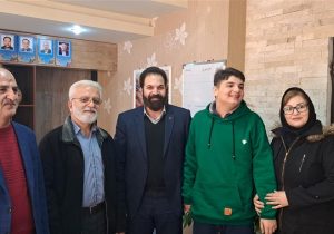 تقدیر انجمن آوای اوتیسم ساری از سرپرست اداره کل راه‌آهن شمال۱