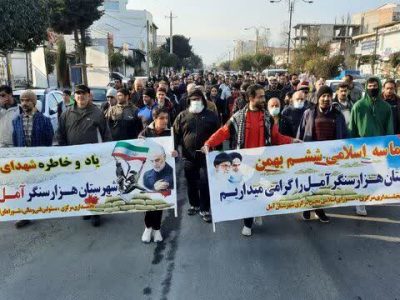 همایش بزرگ پیاده‌روی خانوادگی در آمل برگزار شد