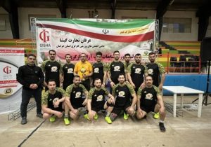 احمدکلا بابلسر قهرمان مسابقات کاپ آزاد طناب کشی کارگران کشور