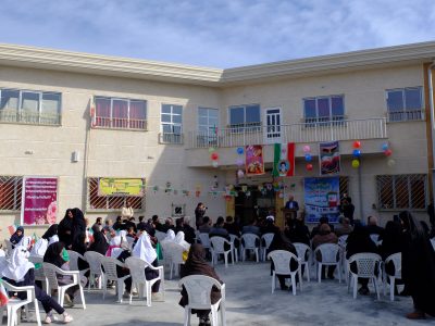 افتتاح دبستان۶ کلاسه مهرآفاق برزو احمدچاله پی بابل