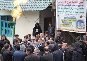 جشن گازرسانی در ۵ روستای بابل/ شعله‌های آبی بار دیگر روشن شدند