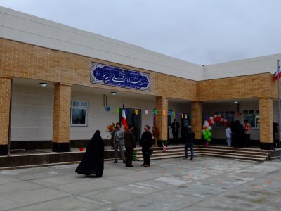افتتاحیه مدرسه ۳کلاسه دینه سر شهرستان سیمرغ