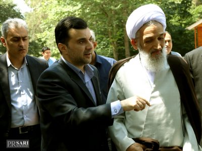 بازدید نماینده ولی‌فقیه در مازندران از پارک جنگلی شهید نوبخت ساری